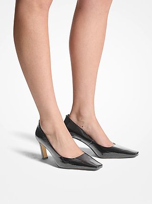Zapato de sal&oacute;n Darrah de charol craquelado