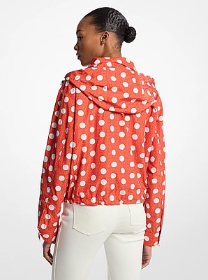 Polka Dot Signature Logo Cir&eacute; Jacket