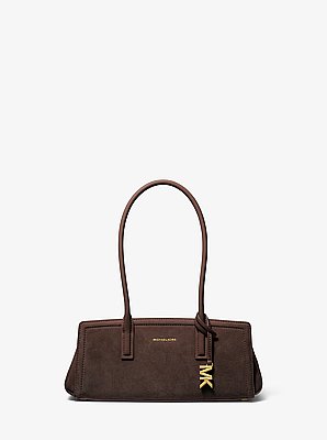 Schultertasche Laila Small aus Wildleder