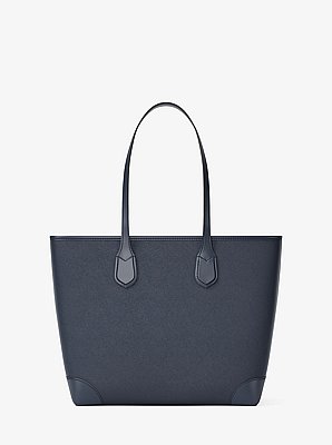 Eva Large Saffiano Leather Tote Bag