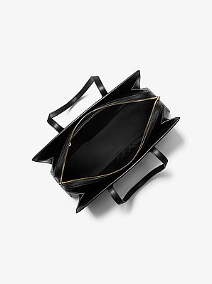 Laila Medium Signature Logo Tote Bag