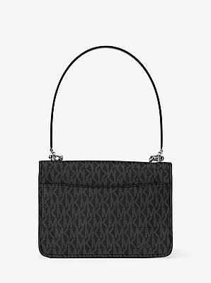 Claire Small Signature Logo Crossbody Bag