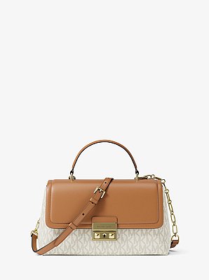 Tribeca Extra-Small Signature Logo Satchel