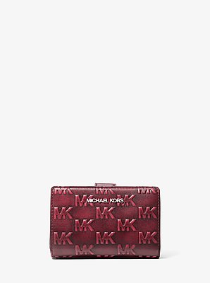 Jet Set Travel Medium Logo Embossed Wallet