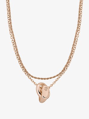 Double Layered Intertwined Necklace