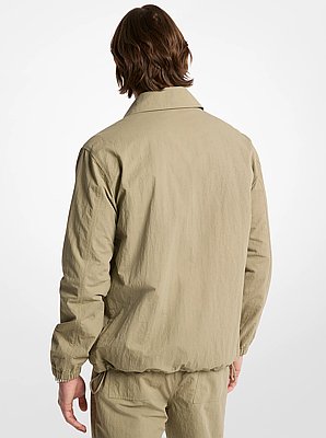 Crinkled Nylon Jacket
