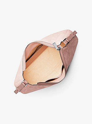 Bolso de hombro Nolita mediano de piel nobuck