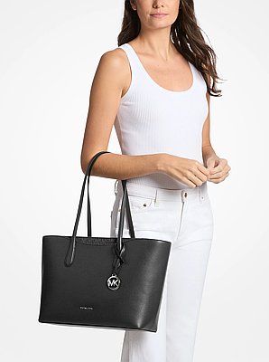 Bolso tote Arden grande de piel granulada