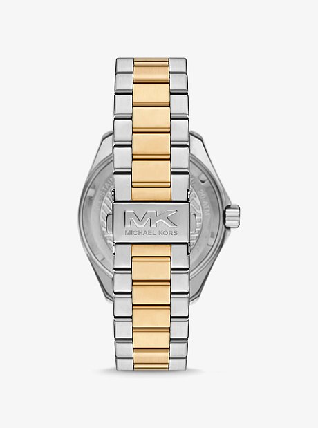 Montre Maritime bicolore surdimensionn&eacute;e