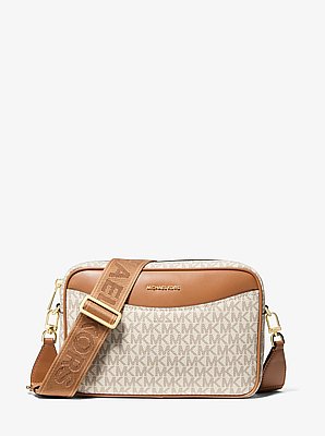 Borsa a tracolla Bev grande con stampa logo