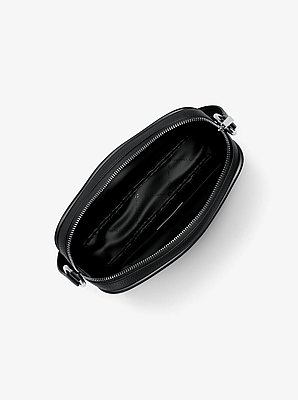 Jet Set Travel Large Logo Debossed Camera Crossbody Bag