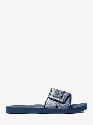 Palmer Ombr&eacute; Signature Logo Slide Sandal
