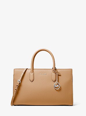 Scarlett Medium Textured Satchel