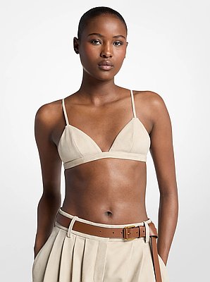 Suede Bra Top