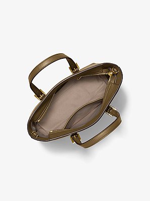 Quinn Small Pebbled Leather Convertible Crossbody Bag