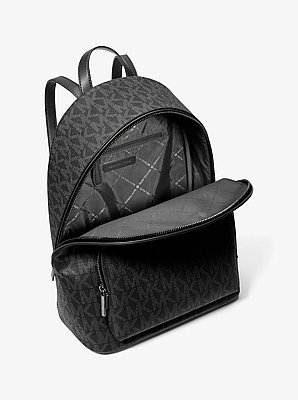 Connie Medium Signature Logo Backpack