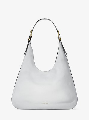 Nolita Large Pebbled Leather Hobo Shoulder Bag image number 0