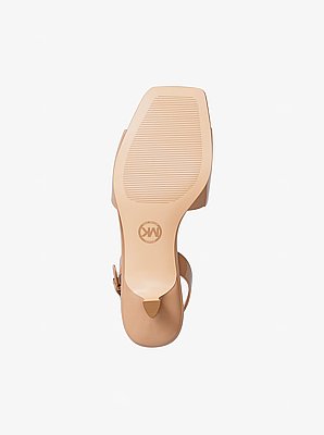 Merrie Patent Kitten Heel Sandal