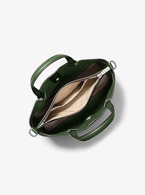Petit sac &agrave; main Carson en cuir grain&eacute;