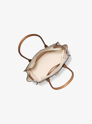 Henkeltasche Hamilton Moderne Small mit Signature-Logomuster image number 1