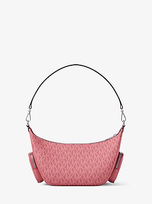 Petit sac &agrave; &eacute;paule convertible Merritt &agrave; logo Signature