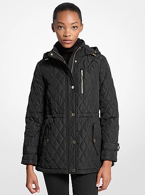 Quilted Hooded Jacket