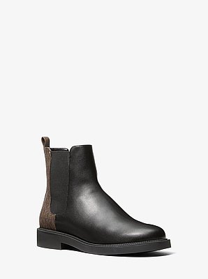 Hazel Smooth And Signature Logo Chelsea Boot