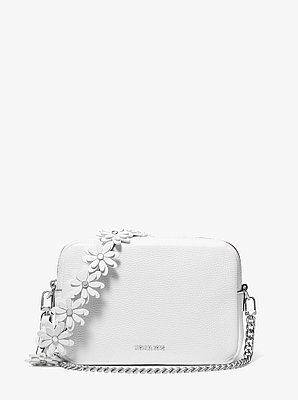 Bryant Medium Pebbled Leather Camera Crossbody Bag