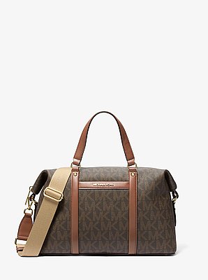 Beck Medium Signature Logo Satchel