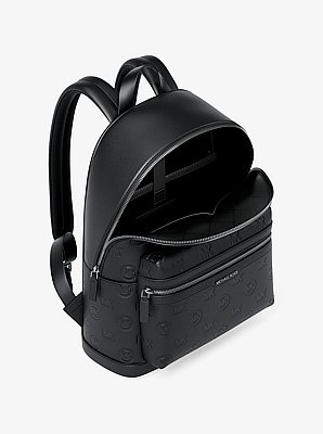 Sac &agrave; dos Cooper arrondi de taille moyenne &agrave; logo grav&eacute;