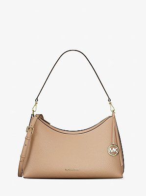 Sammy Medium Pebbled Leather Convertible Shoulder Bag