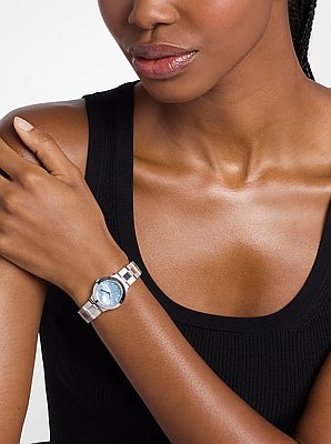 Petite Billie Silver-Tone Watch
