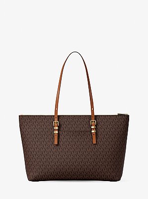 Borsa tote Quinn grande con logo