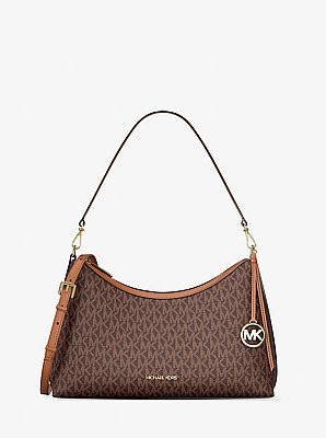 Sammy Medium Signature Logo Convertible Shoulder Bag