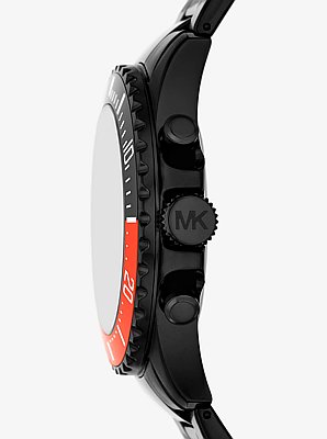 Reloj Everest oversize en tono negro