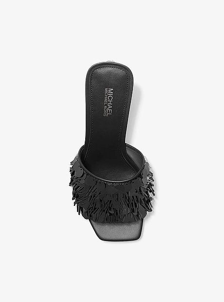 Tessa Sequin Embellished Mule