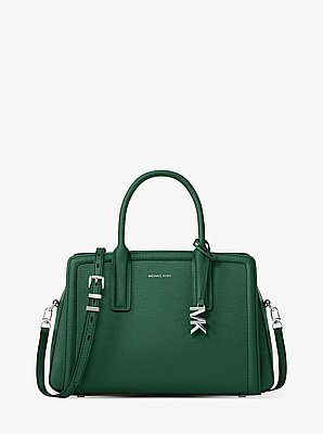 Laila Medium Leather Satchel image number 0