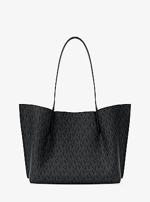 Emilia Large Signature Logo Tote Bag