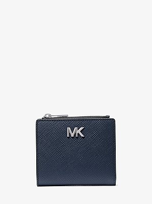 Portefeuille Edison en cuir saffiano