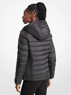 Veste matelass&eacute;e &agrave; capuchon