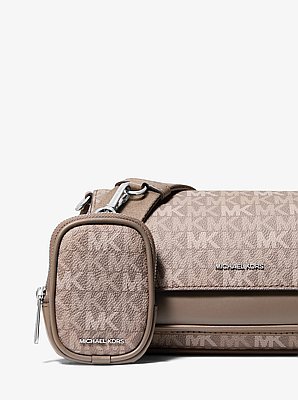 Jet Set Travel Small Signature Logo Crossbody Bag With Pouch
