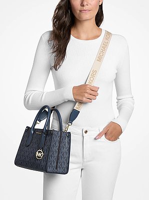 Maple Small Signature Logo Satchel