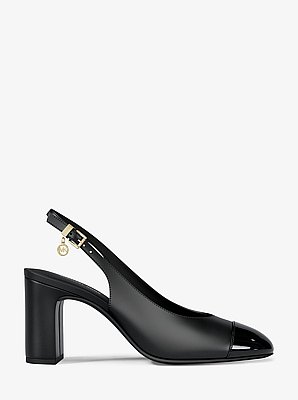Zapato de sal&oacute;n Piper Flex de piel con tal&oacute;n descubierto
