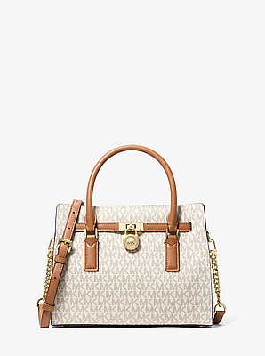 Umh&auml;ngetasche Hamilton Moderne Small mit Signature-Logomuster