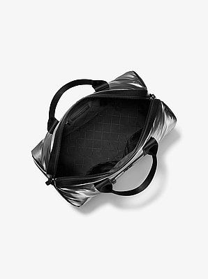 Brooklyn Medium Metallic Puffy Duffel Bag