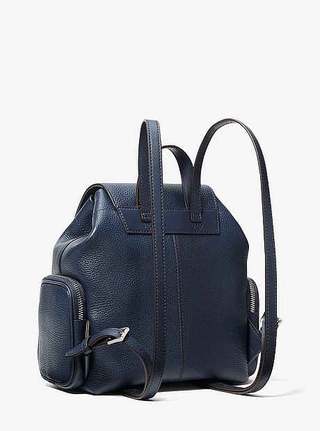 Mochila cargo Merrit peque&ntilde;a de piel granulada