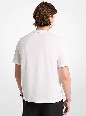 Circle Logo Cotton Jersey T-Shirt