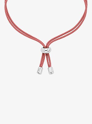Horsebit Corded Slider Bracelet