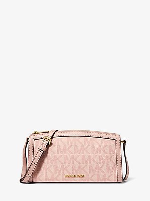 Jet Set Medium Signature Logo Crossbody Bag