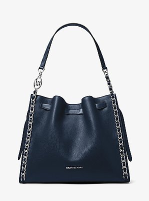 Mina Large Chain Shoulder Bag